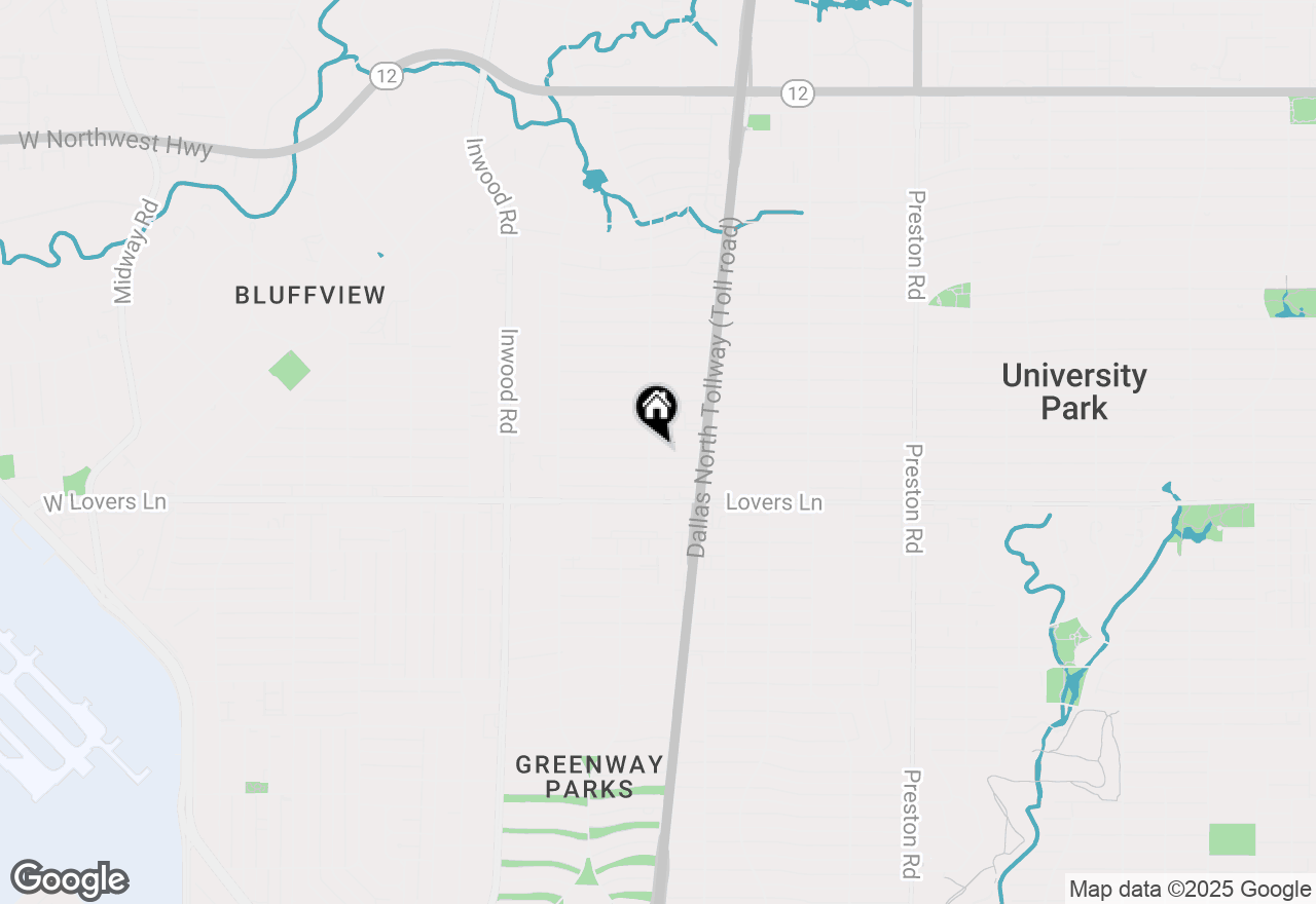 Map of 5706 Stanford Avenue, Dallas, TX 75209