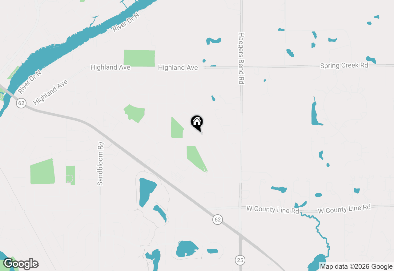 Map of 1200 Prairie Drive, Algonquin, IL 60102