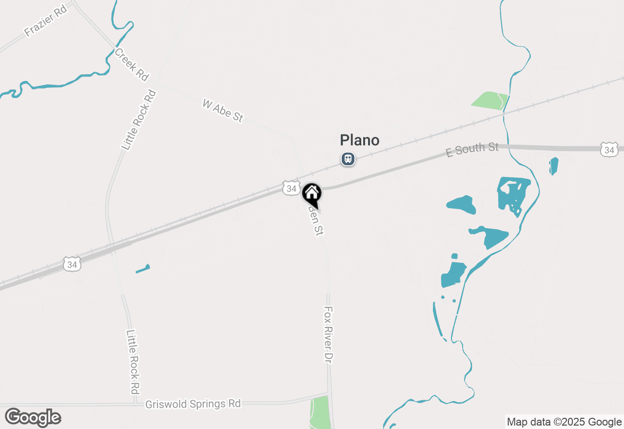 Map of 310 S Ben Street, Plano, IL 60545