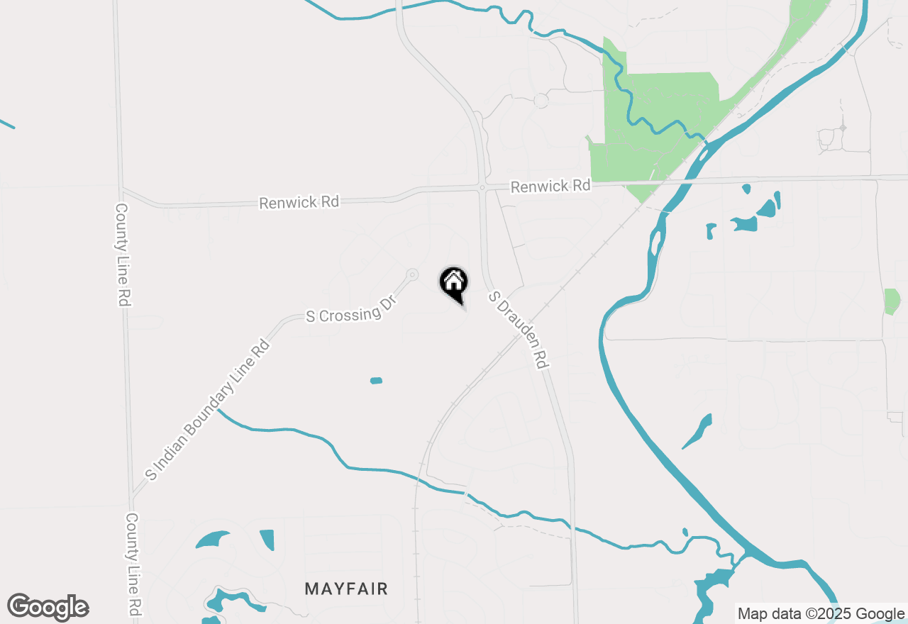 Map of 16131 S Lake View Road, Plainfield, IL 60586