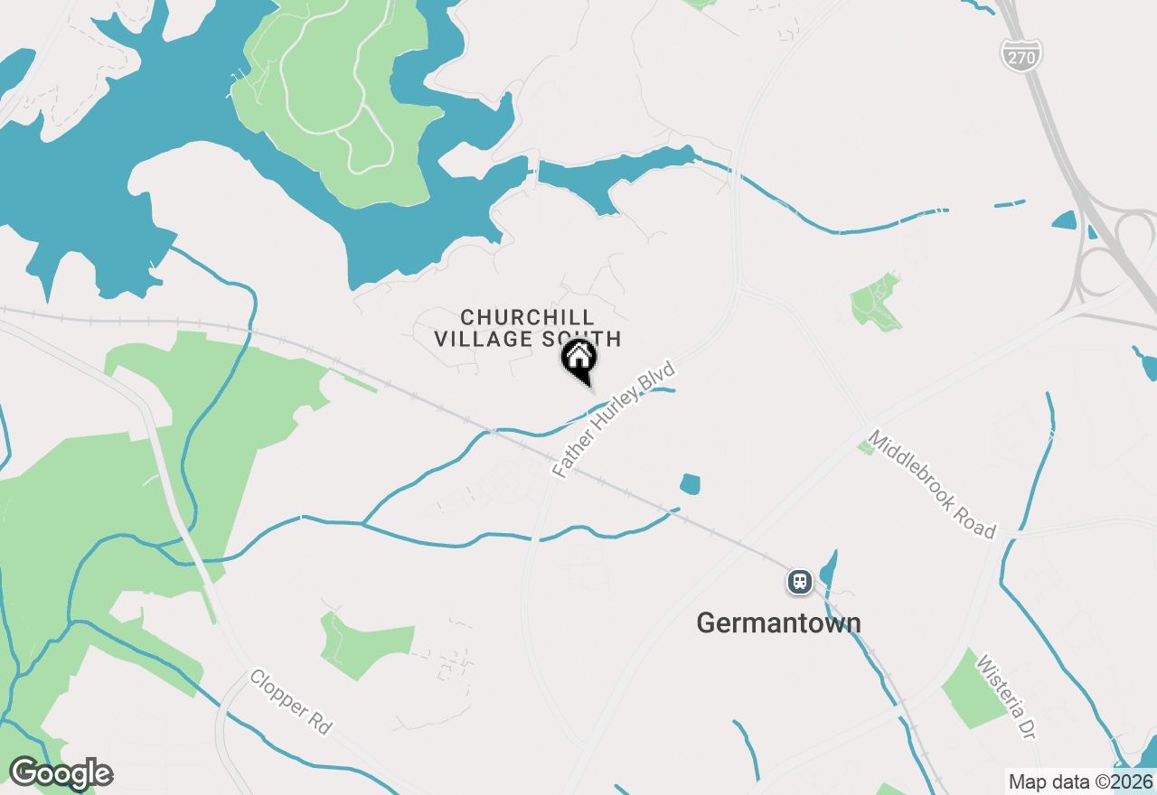 Map of 13513 Teakwood Lane, Germantown, MD 20874