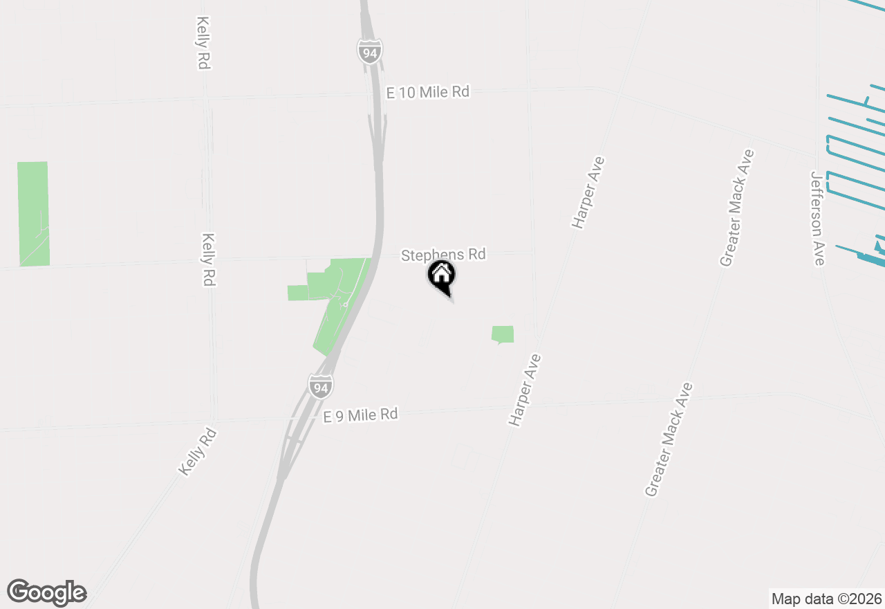 Map of 20200 Shores Street, St Clair Shores, MI 48080