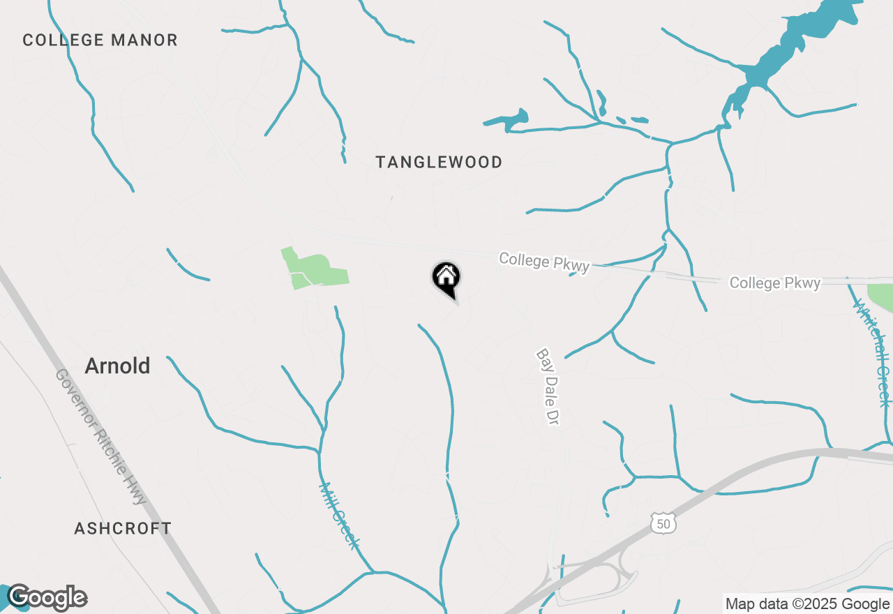 Map of 1218 Whetstone Drive, Arnold, MD 21012