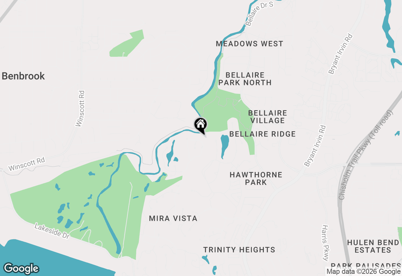 Map of 6805 Laurel Valley Drive, Fort Worth, TX 76132