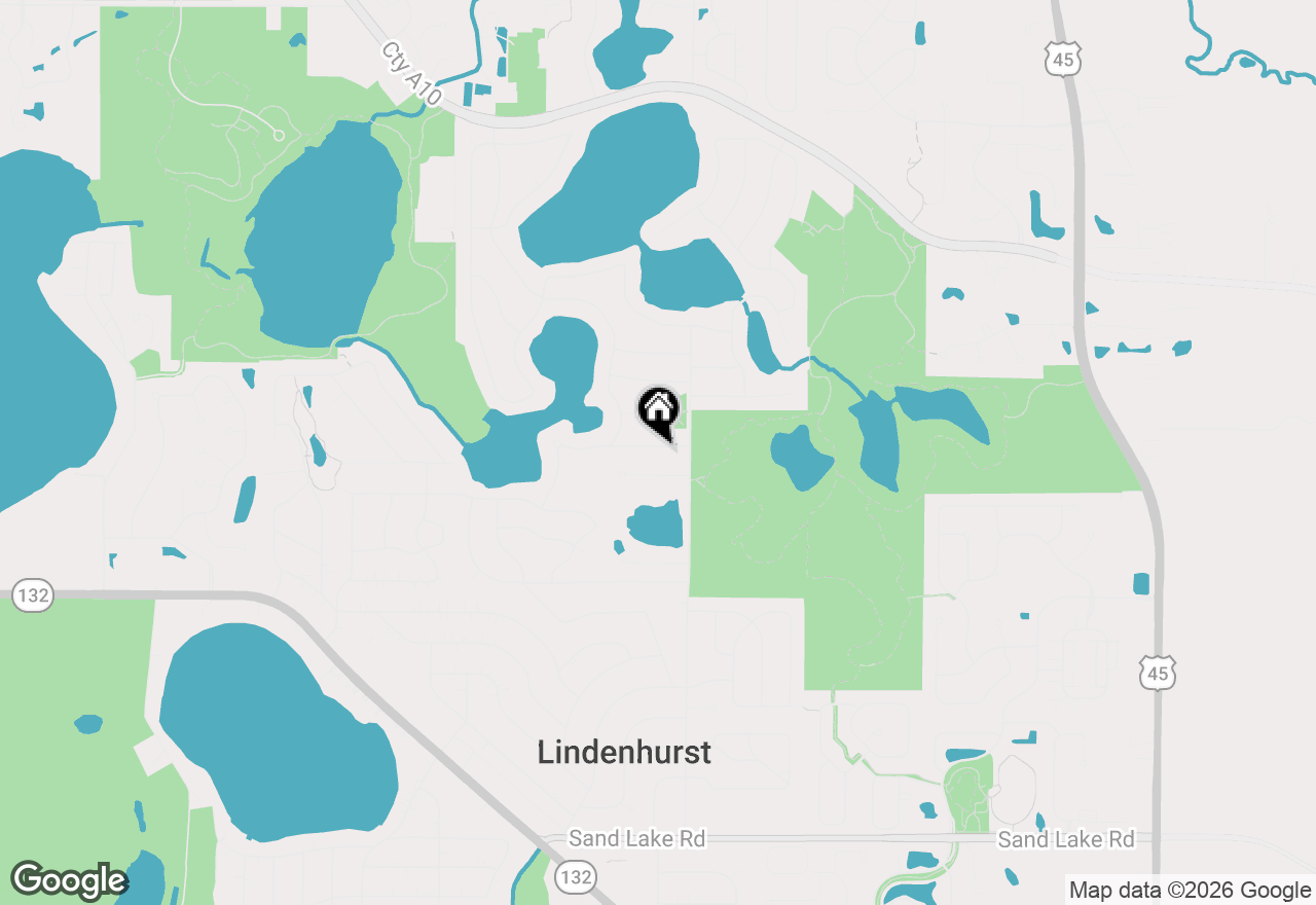 Map of 2319 Springhill Lane, Lindenhurst, IL 60046