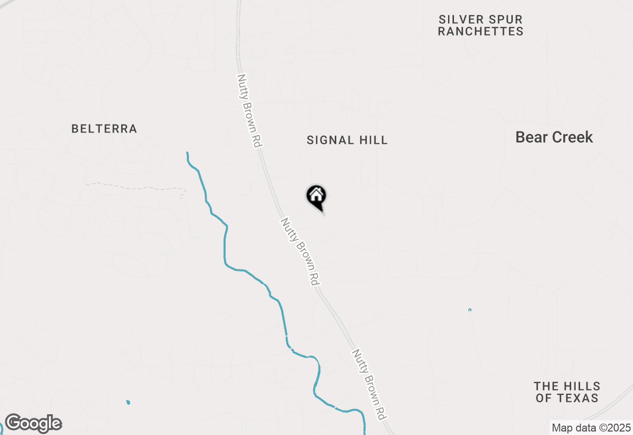 Map of 13555 Nutty Brown Rd, Austin, TX 78737