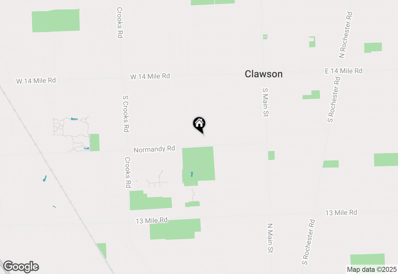 Map of 736 Redruth Avenue, Clawson, MI 48017