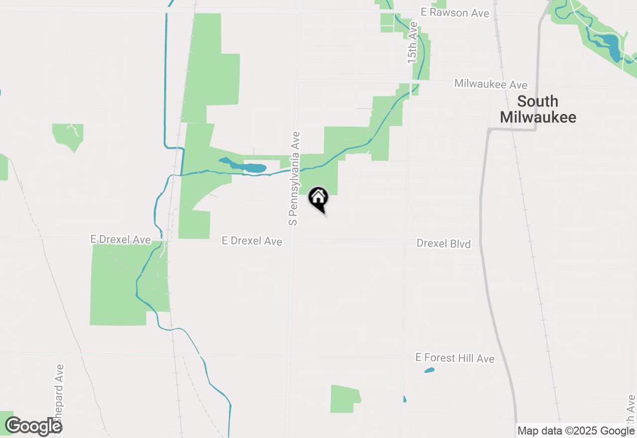 Map of 1800 Mackinac Ave, South Milwaukee, WI 53172