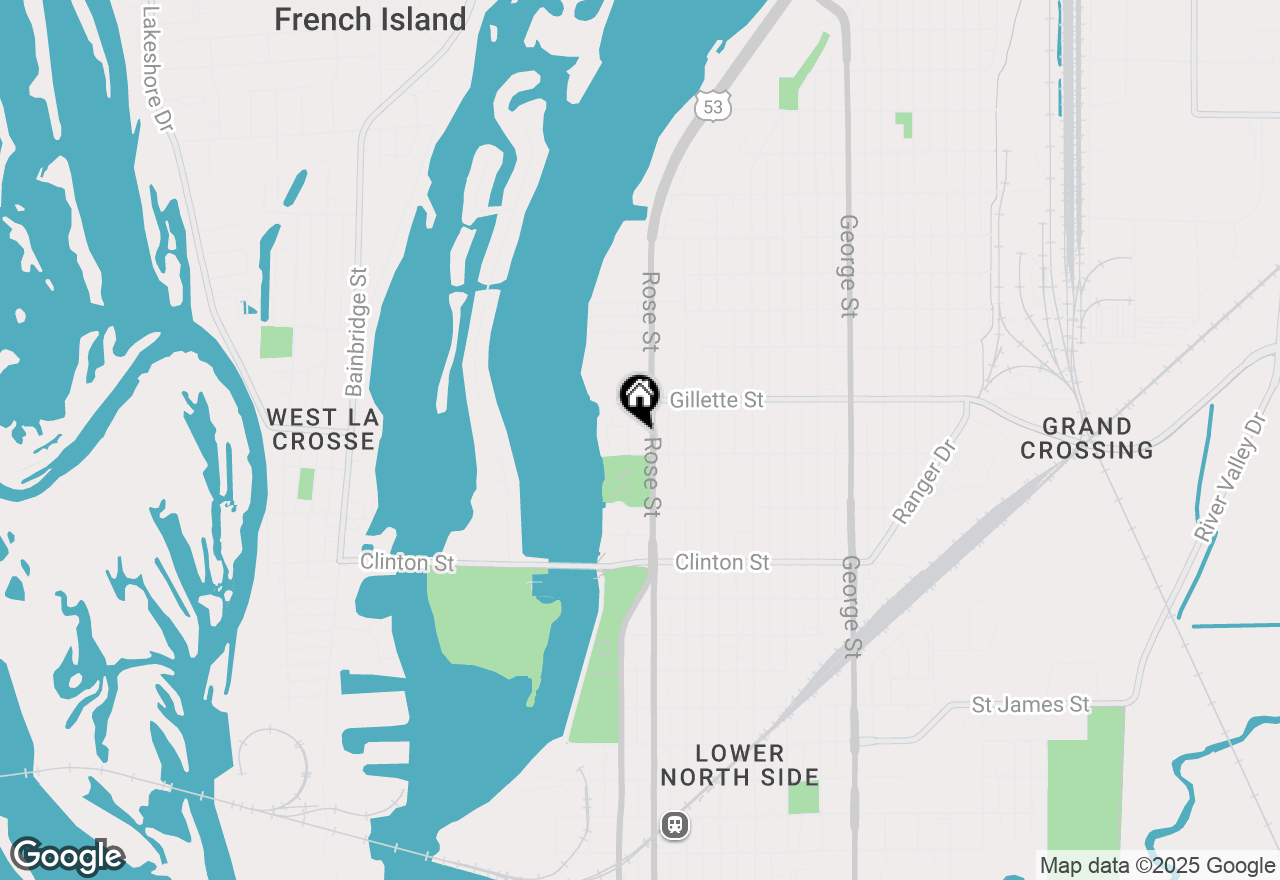 Map of 1501 Rose St #8, La Crosse, WI 54603