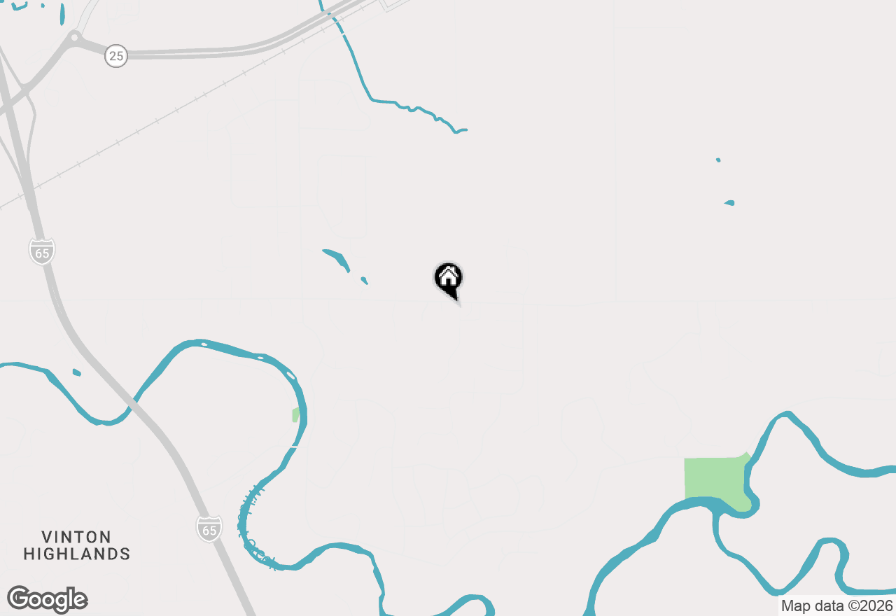 Map of 4427 E 200 N, Lafayette, IN 47905