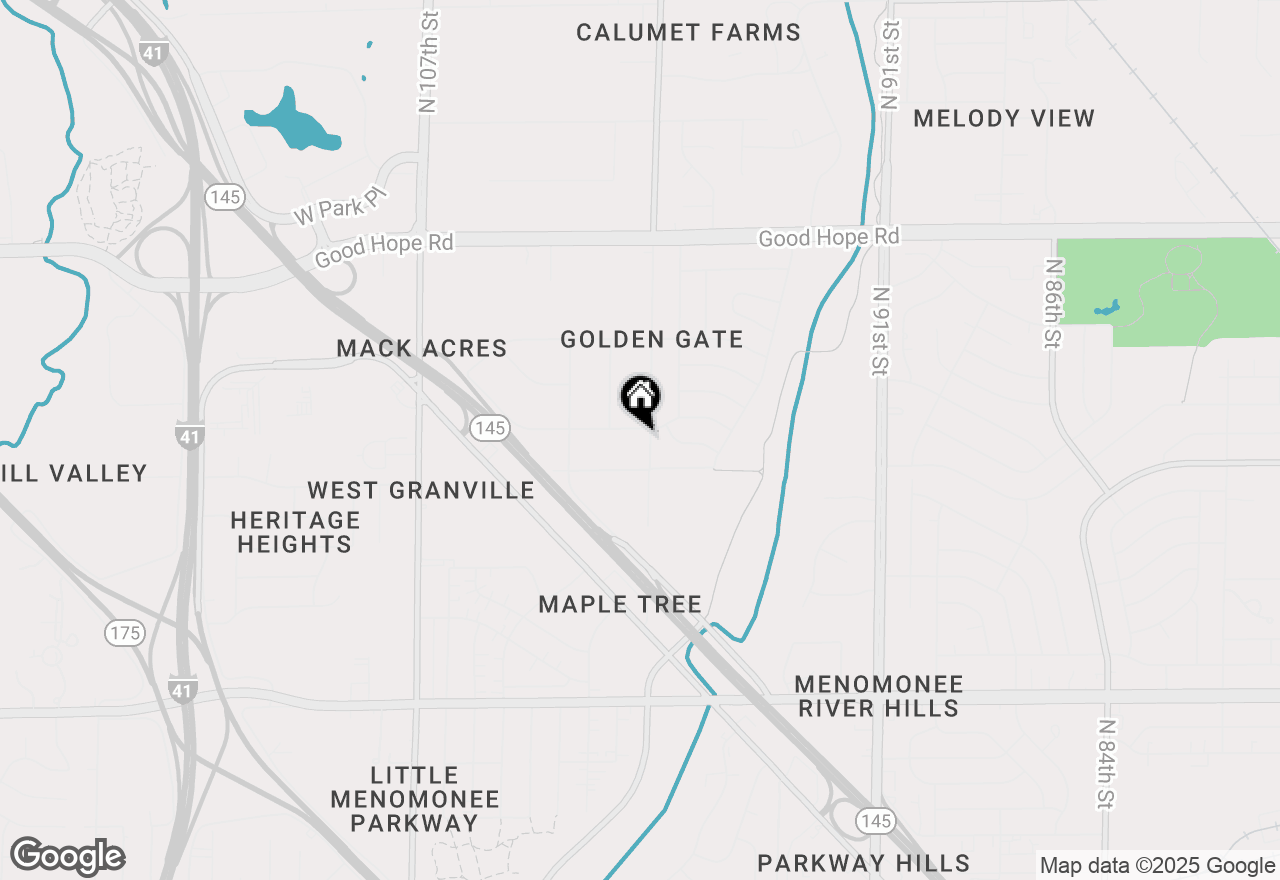 Map of 6839 N 99th St, Milwaukee, WI 53224