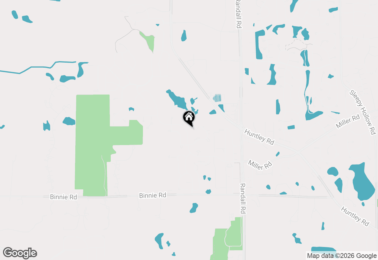 Map of 1404 Meadowsedge Lane #1404, Carpentersville, IL 60110