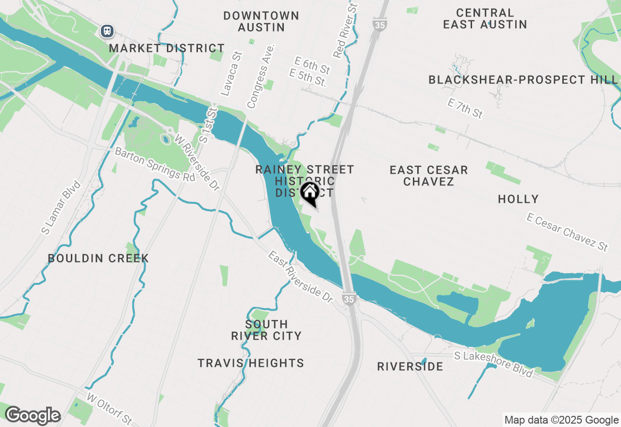 Map of 44 East Ave #4502, Austin, TX 78701