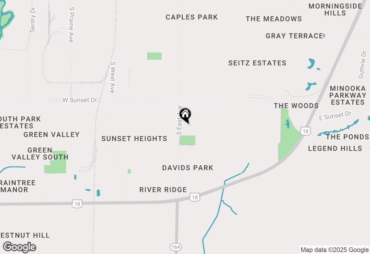 Map of 1522 Big Bend Rd #G, Waukesha, WI 53189