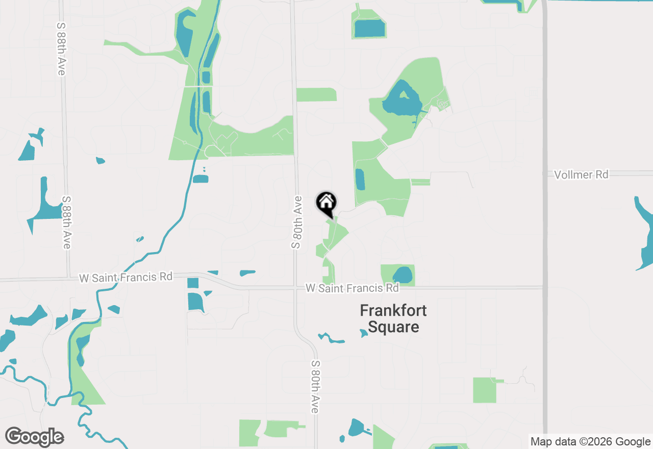 Map of 7931 W Laurel Drive, Frankfort, IL 60423