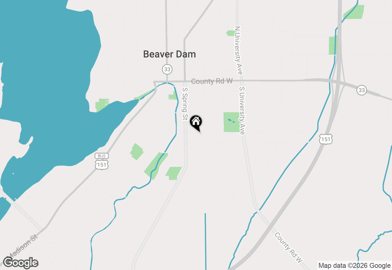 Map of 214 Francis Ct, Beaver Dam, WI 53916