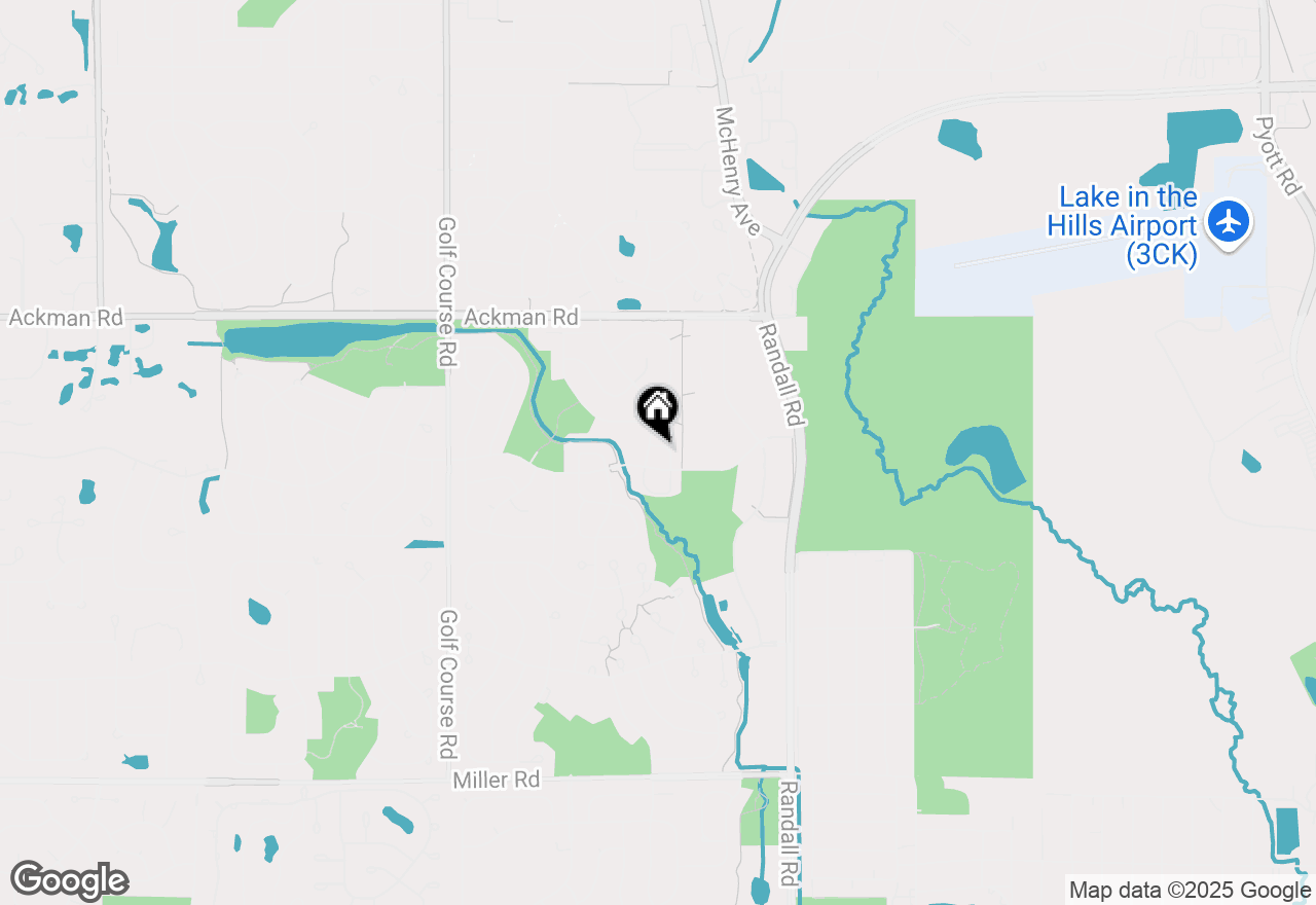 Map of 1665 Yellowstone Circle, Crystal Lake, IL 60014