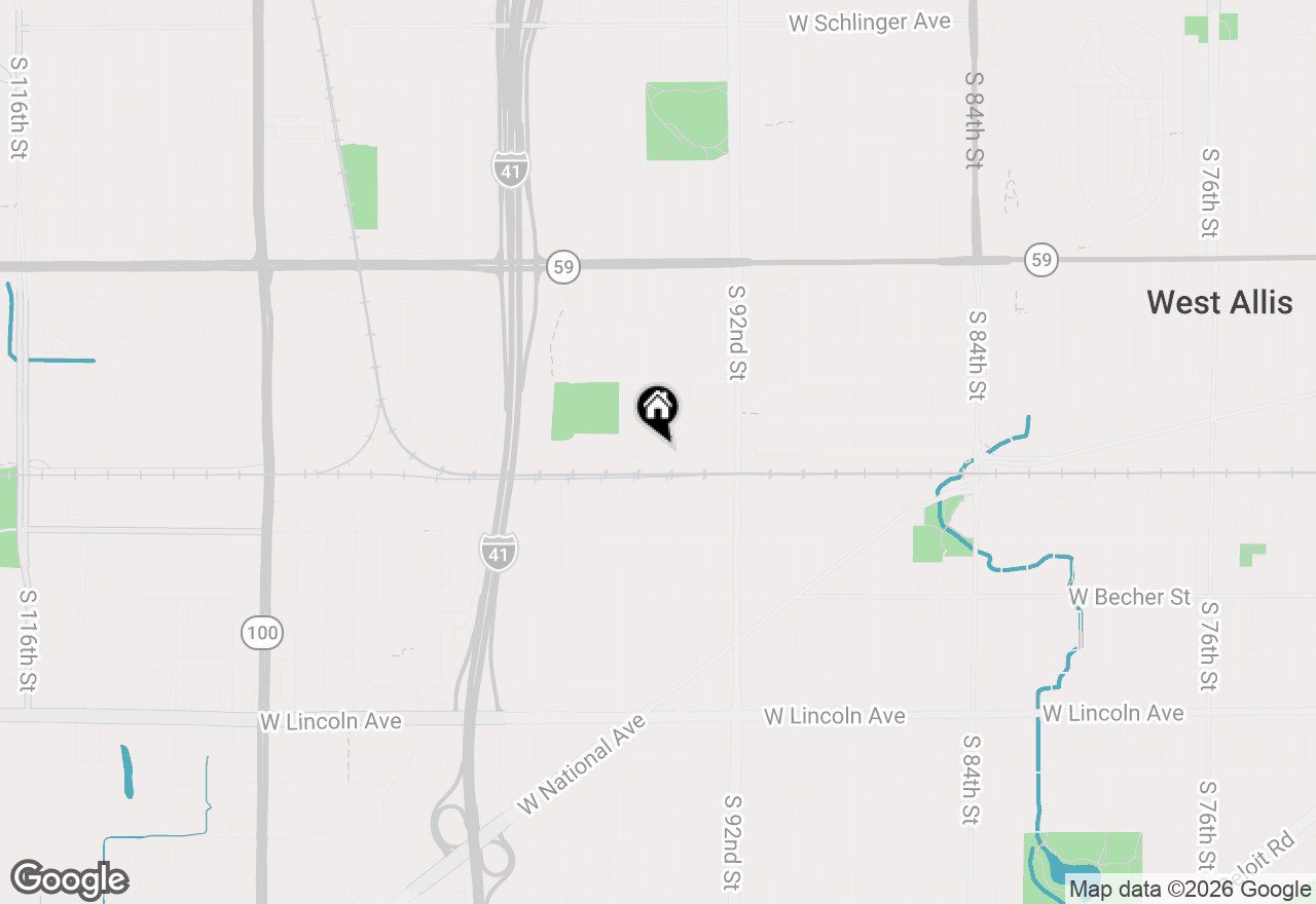 Map of 9442 W Maple Ct, West Allis, WI 53214