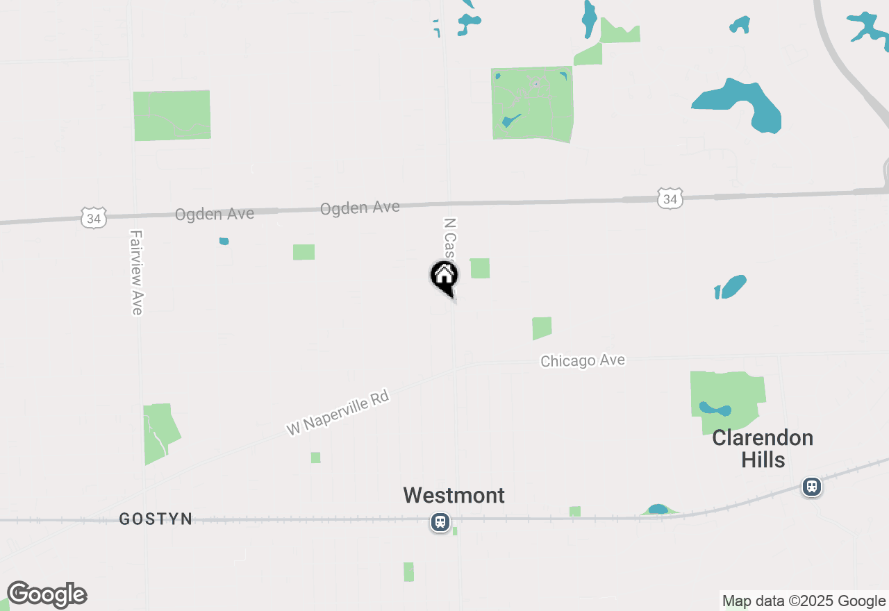 Map of 416 N Cass Avenue #6, Westmont, IL 60559