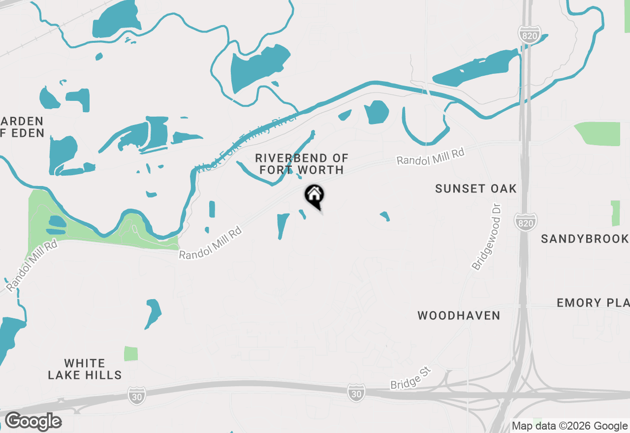 Map of 304 Havenwood Lane N, Fort Worth, TX 76112