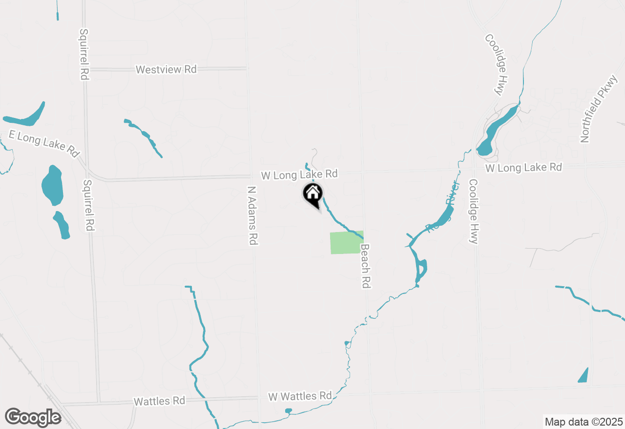 Map of 4820 Valley Vista Lane, Troy, MI 48098