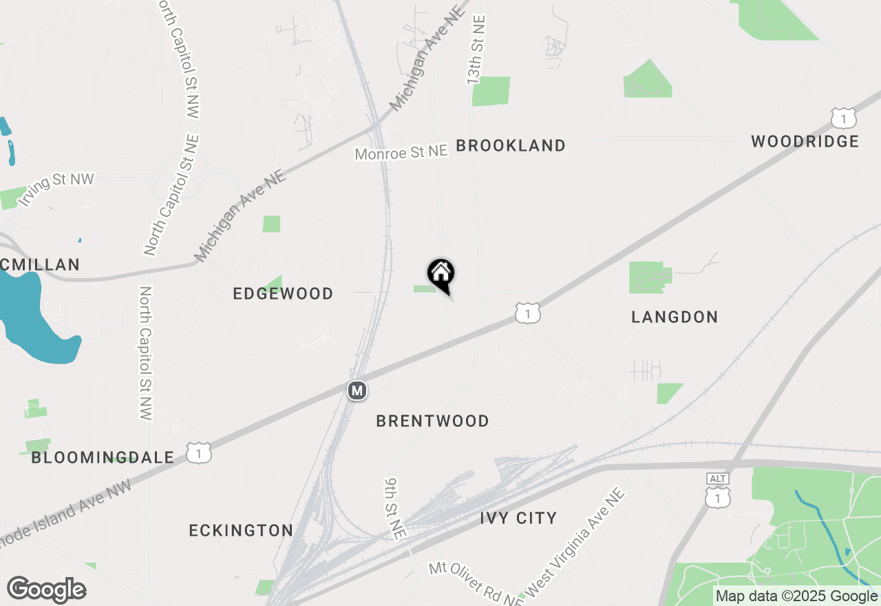 Map of 2724 12th Street Ne #9, Washington, DC 20018