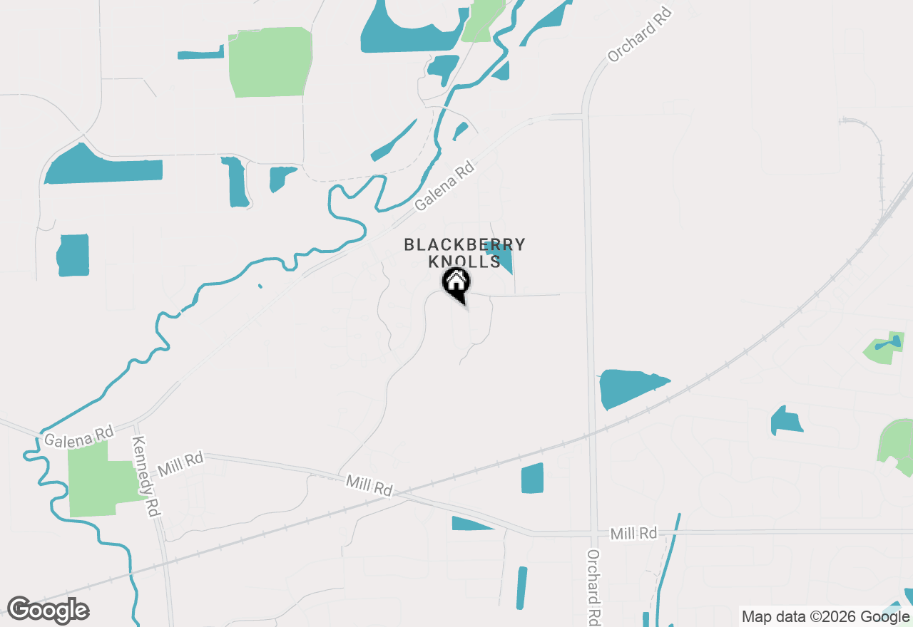 Map of 424 Grape Vine Trail, Oswego, IL 60543