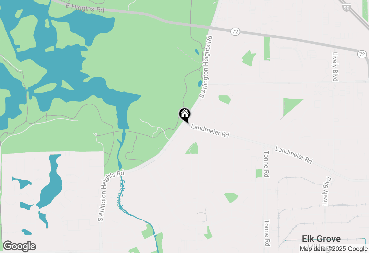 Map of 301 S Arlington Heights Road, Elk Grove Village, IL 60007