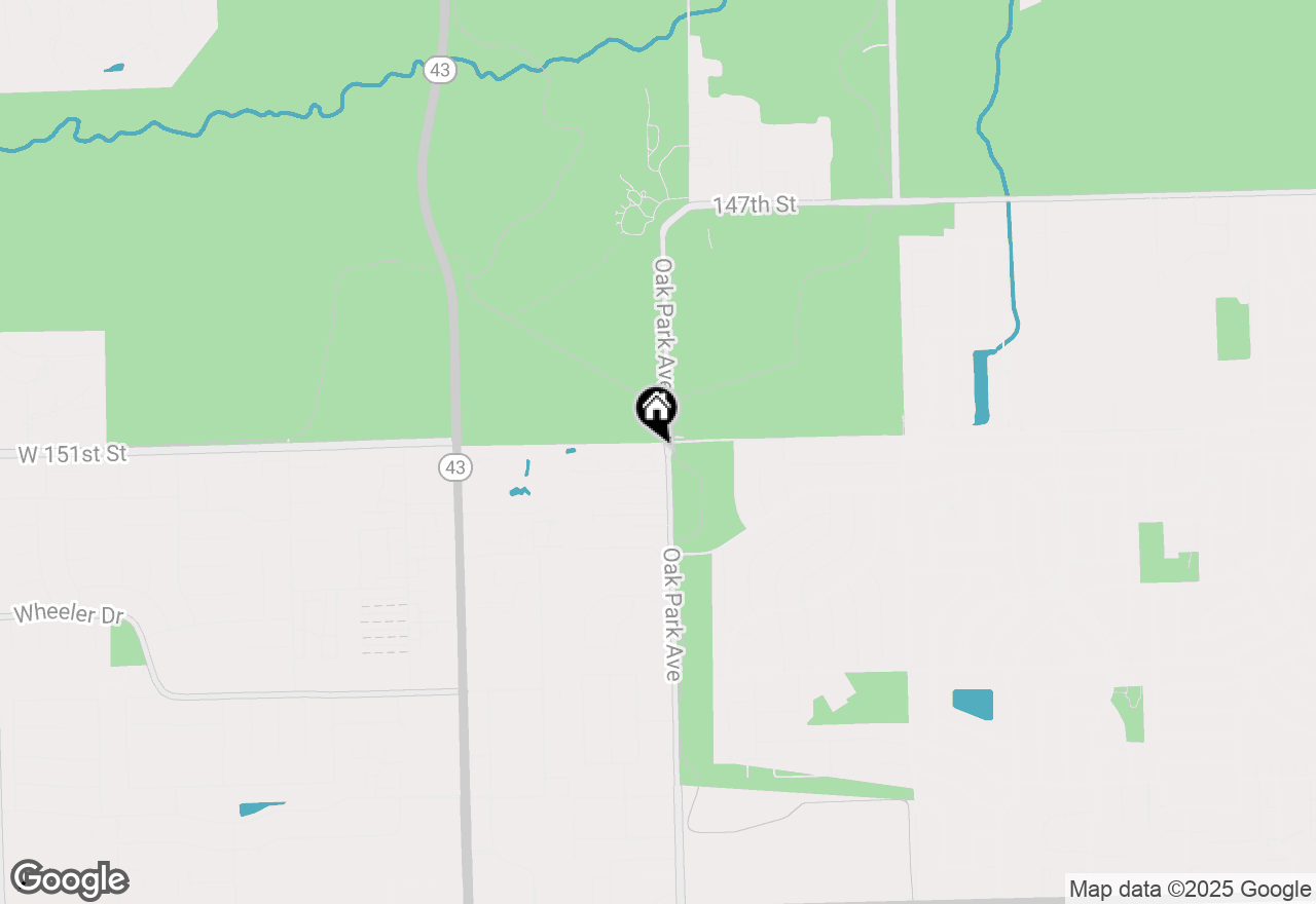 Map of 6820 W Winding Trail #402, Oak Forest, IL 60452