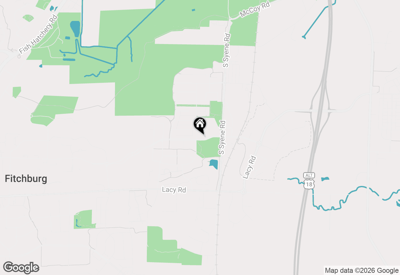 Map of 5218 E Chery Parkway, Fitchburg, WI 53711