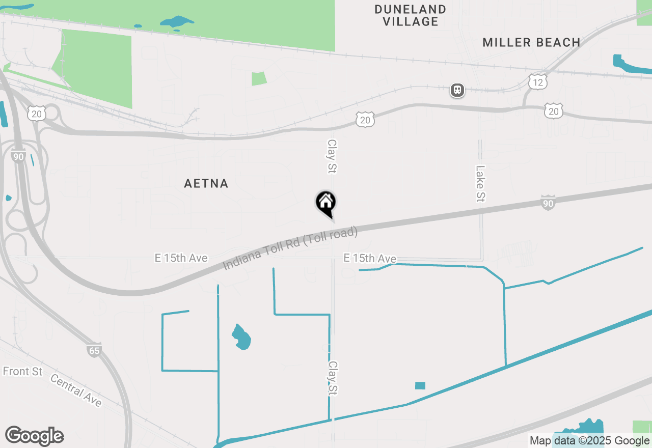 Map of 4725 E 13th Place, Gary, IN 46403