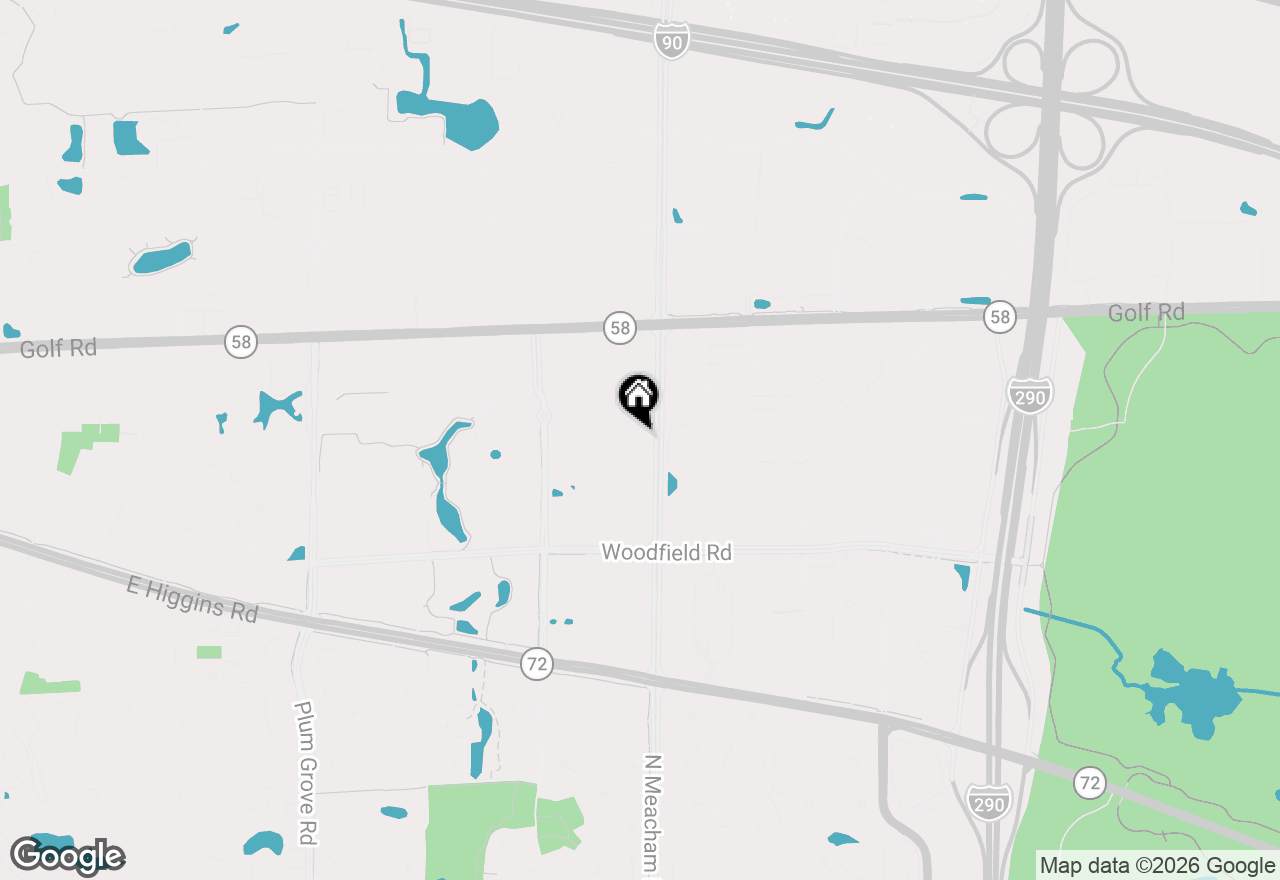 Map of 1308 Catalina Court, Schaumburg, IL 60173