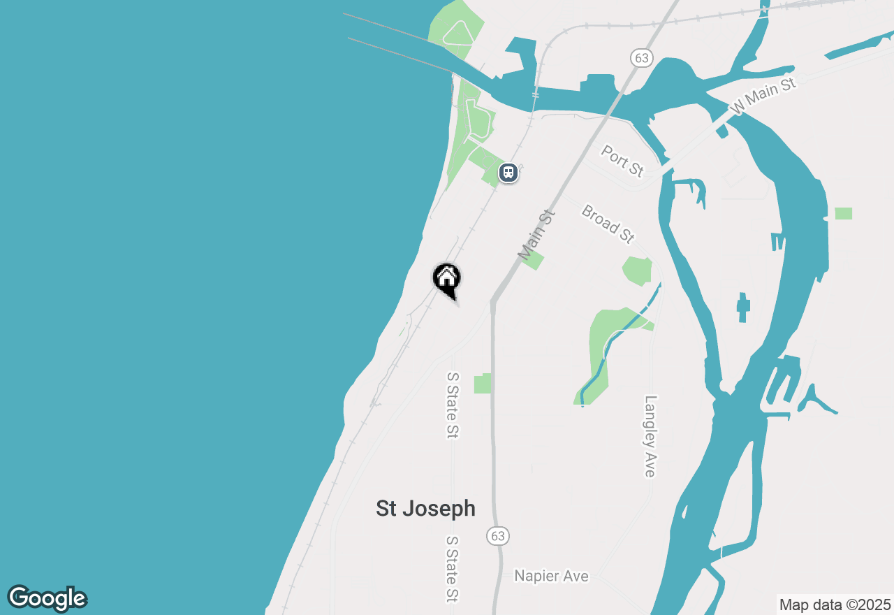 Map of 1123 Lake Boulevard, St. Joseph, MI 49085