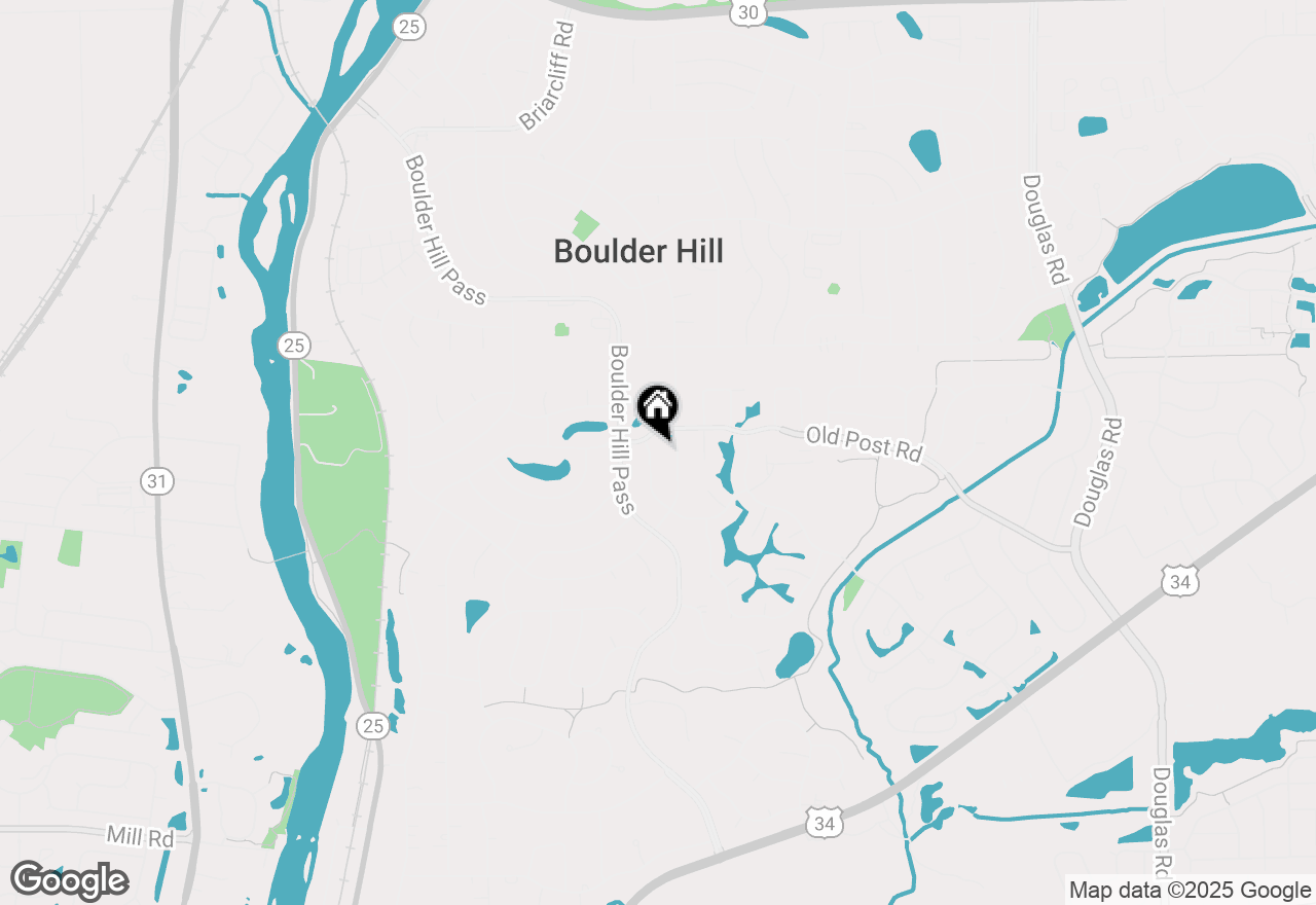 Map of 3 Ridgefield Road, Montgomery, IL 60538