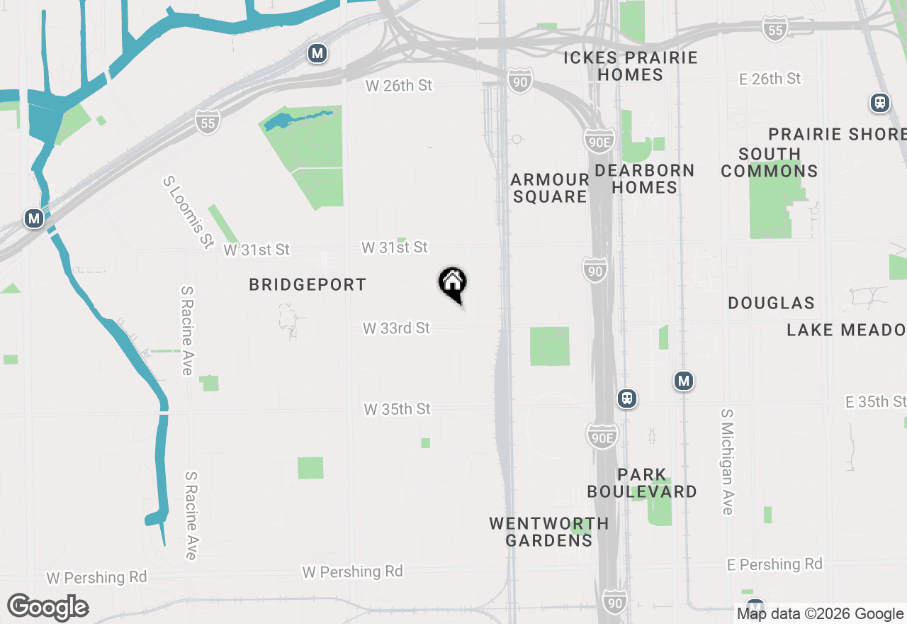Map of 3241 S Parnell Avenue, Chicago, IL 60616