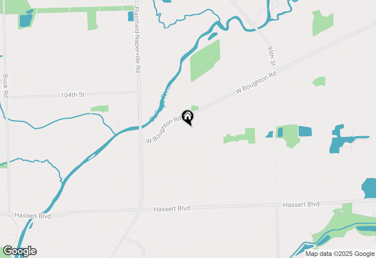 Map of 1910 Baldwin Way, Bolingbrook, IL 60490