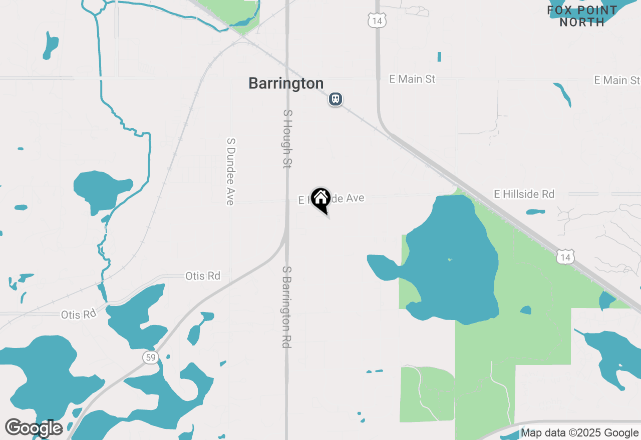 Map of 738 S Grove Avenue, Barrington, IL 60010