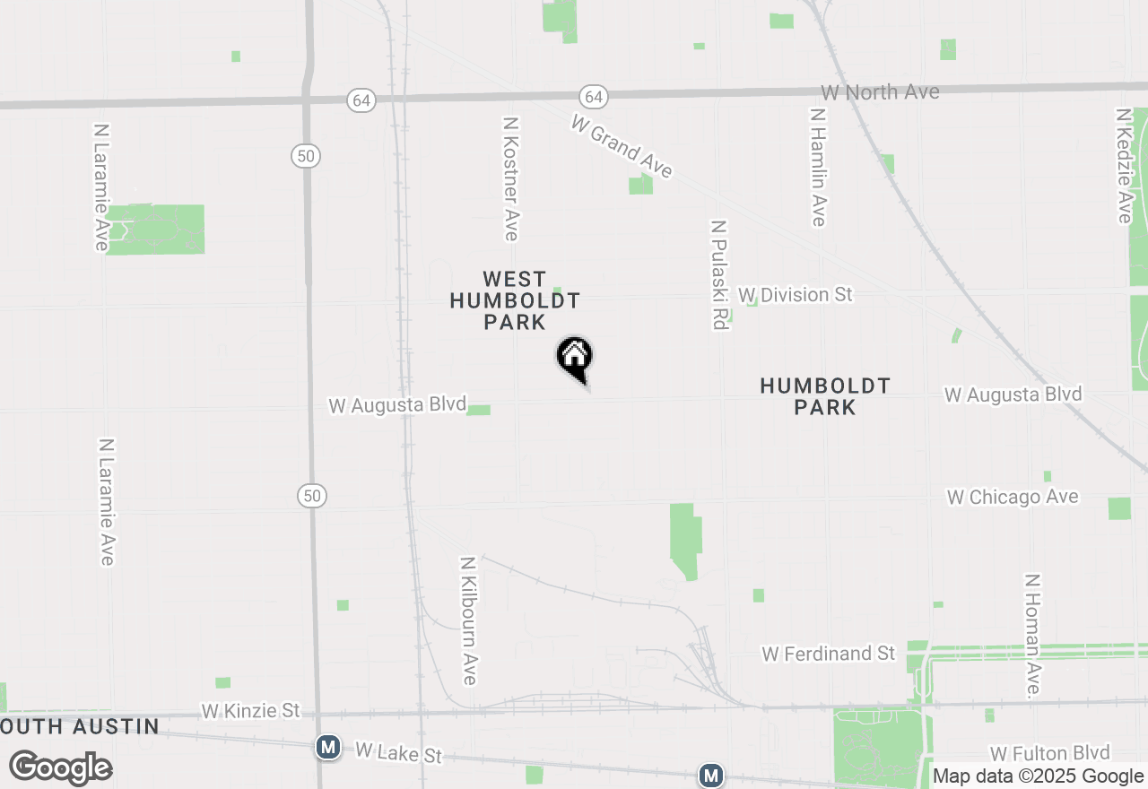 Map of 4256 W Augusta Boulevard, Chicago, IL 60651