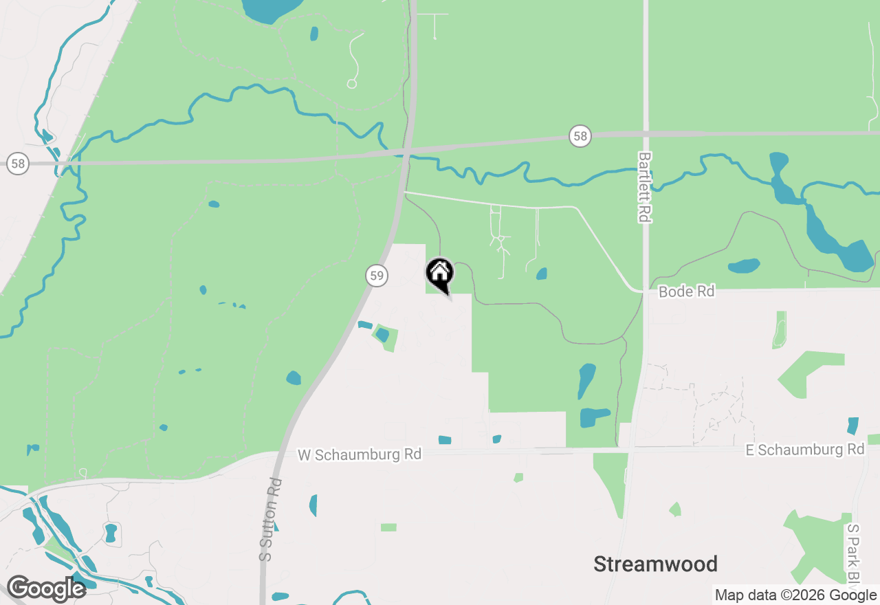 Map of 379 Ascot Lane, Streamwood, IL 60107
