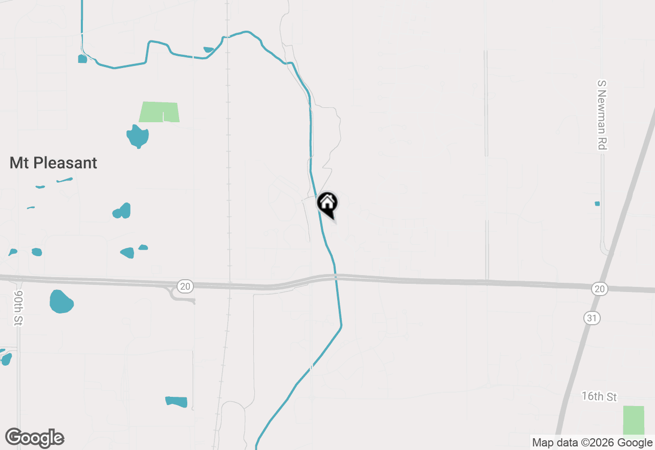 Map of 1040 Prairie Dr #23, Mount Pleasant, WI 53406