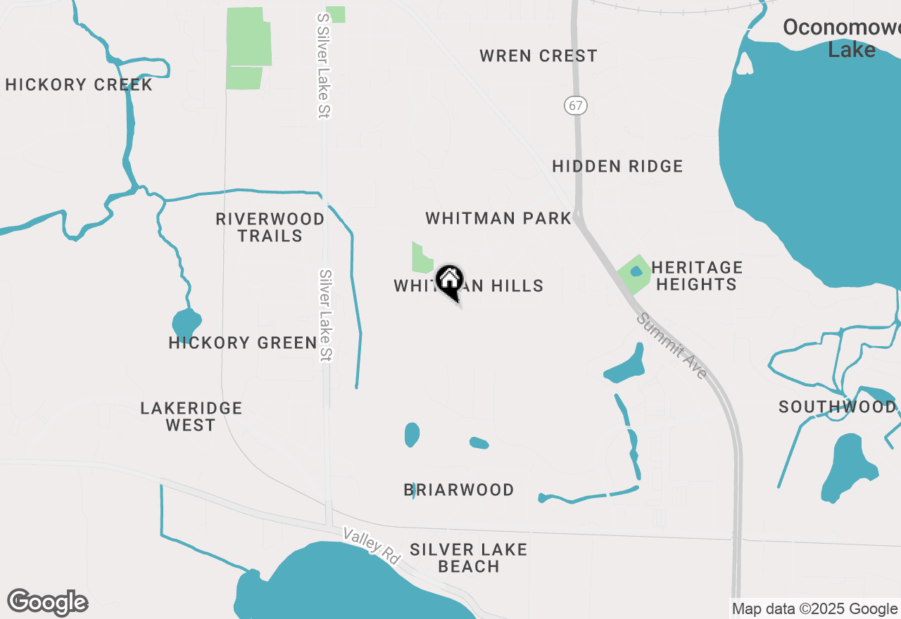 Map of 727 Browning Cir, Oconomowoc, WI 53066