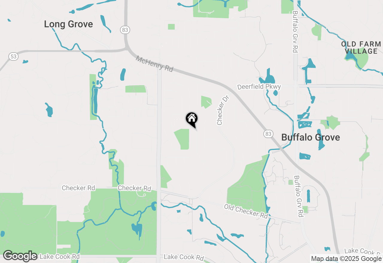 Map of 800 Clohesey Drive, Buffalo Grove, IL 60089