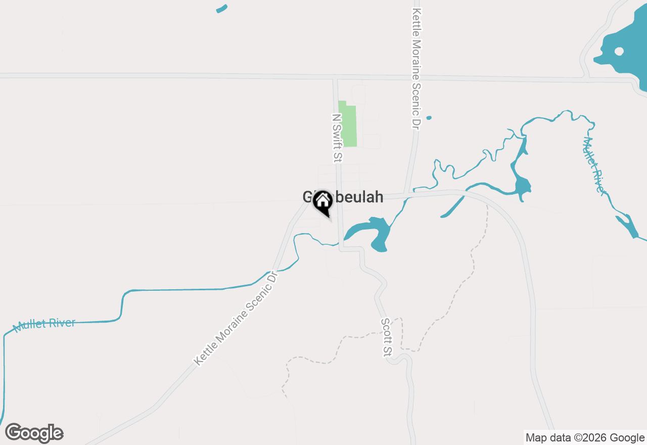 Map of 123 Young St, Glenbeulah, WI 53023
