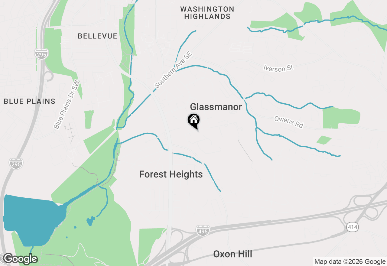 Map of 709 Marcy Avenue, Oxon Hill, MD 20745