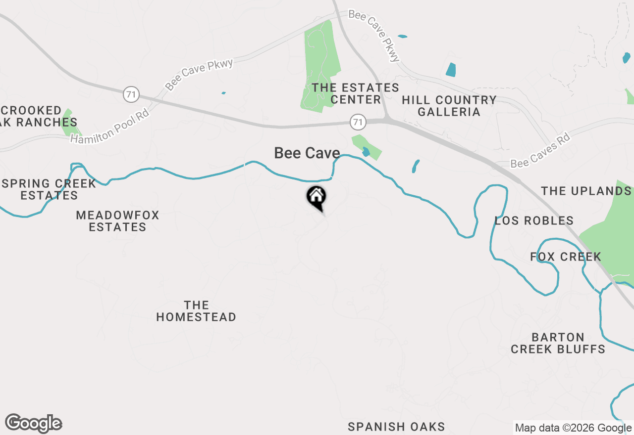 Map of 13000 Little Barton Ln, Austin, TX 78738