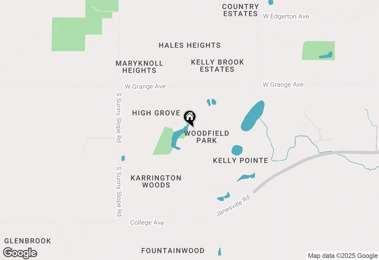 Map of 5745 S Golden Rain Ln, New Berlin, WI 53151