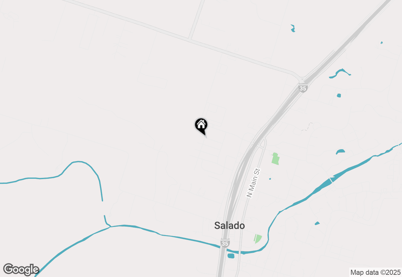 Map of (Address confidential), Salado, Texas 76571