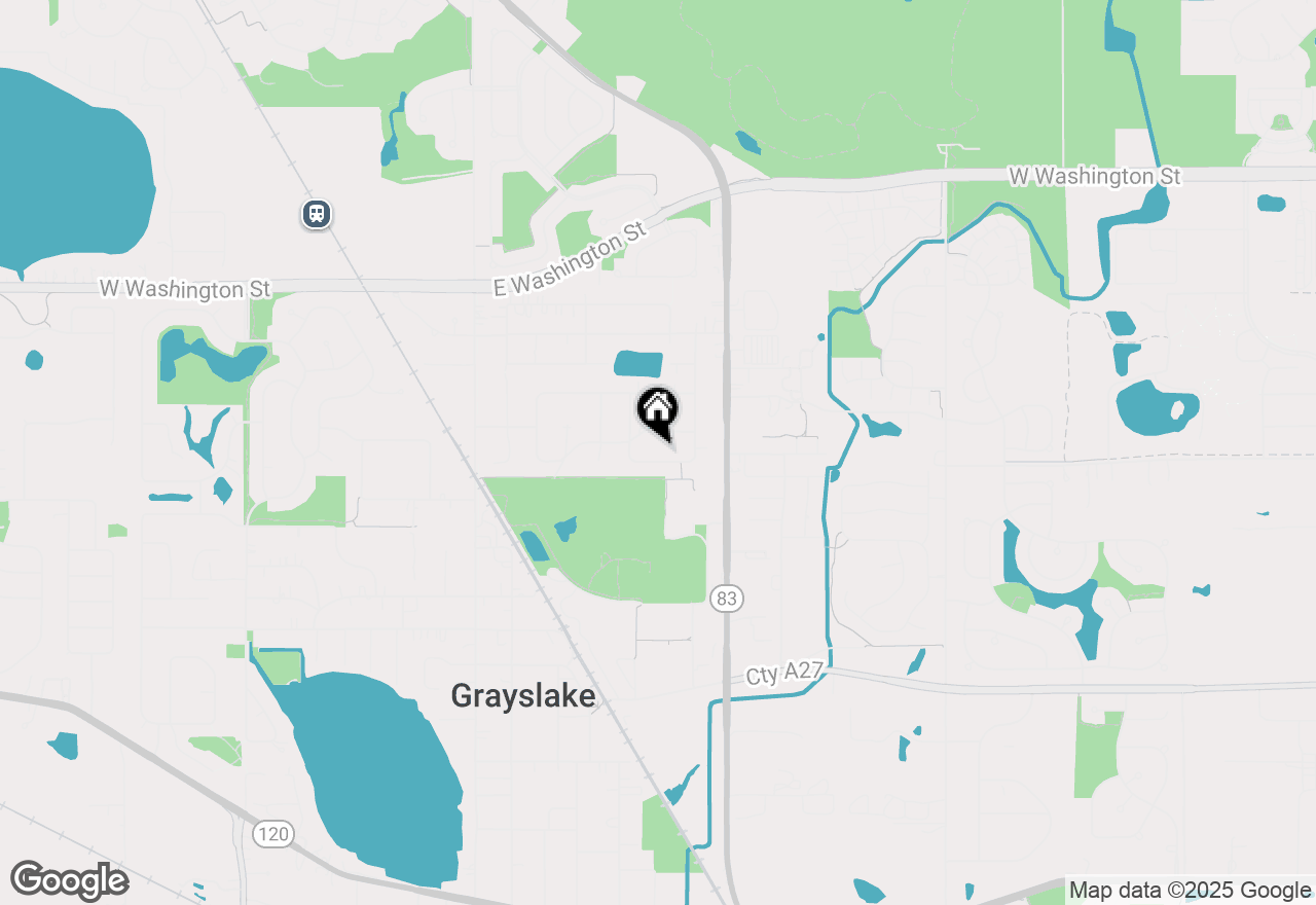 Map of 418 Flanders Lane, Grayslake, IL 60030