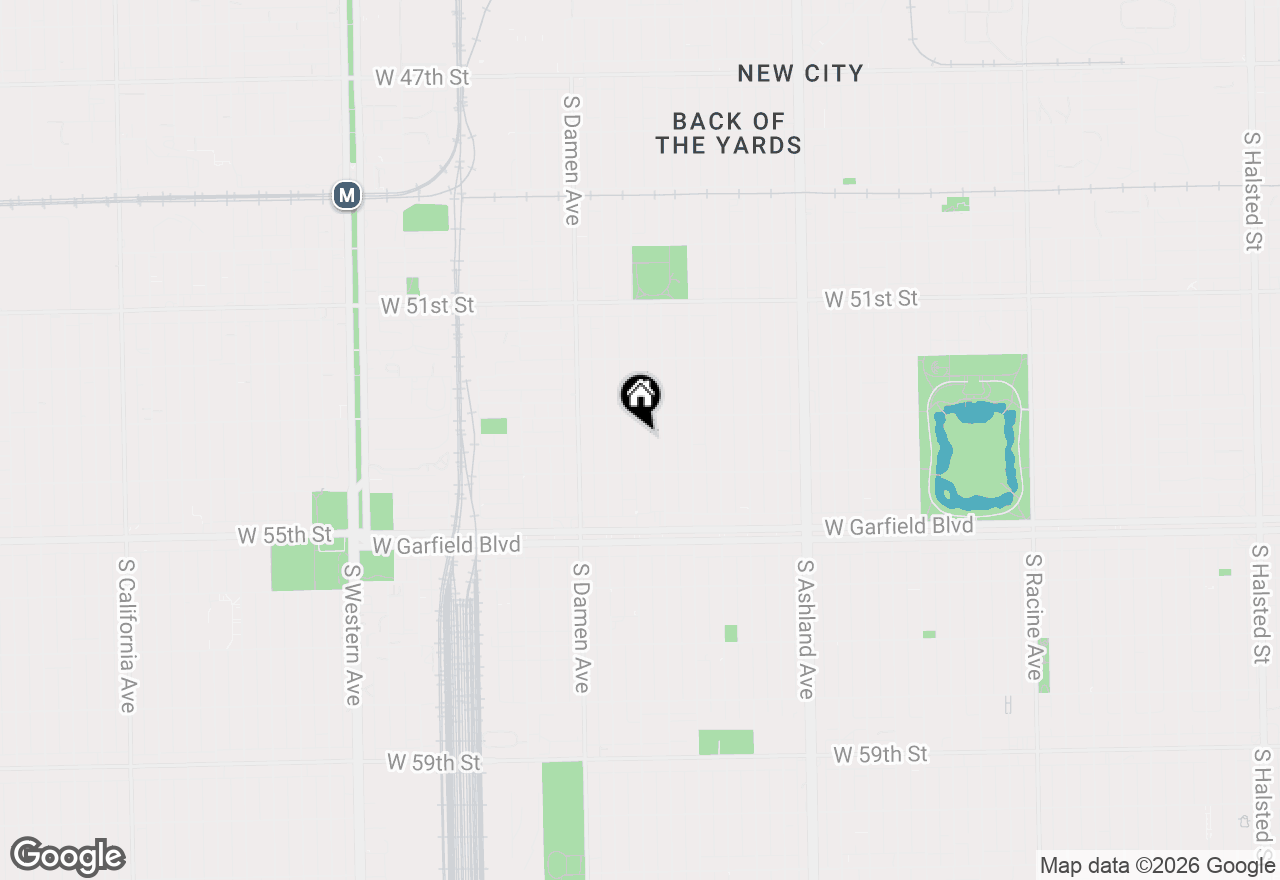 Map of 5323 S Wolcott Avenue, Chicago, IL 60609