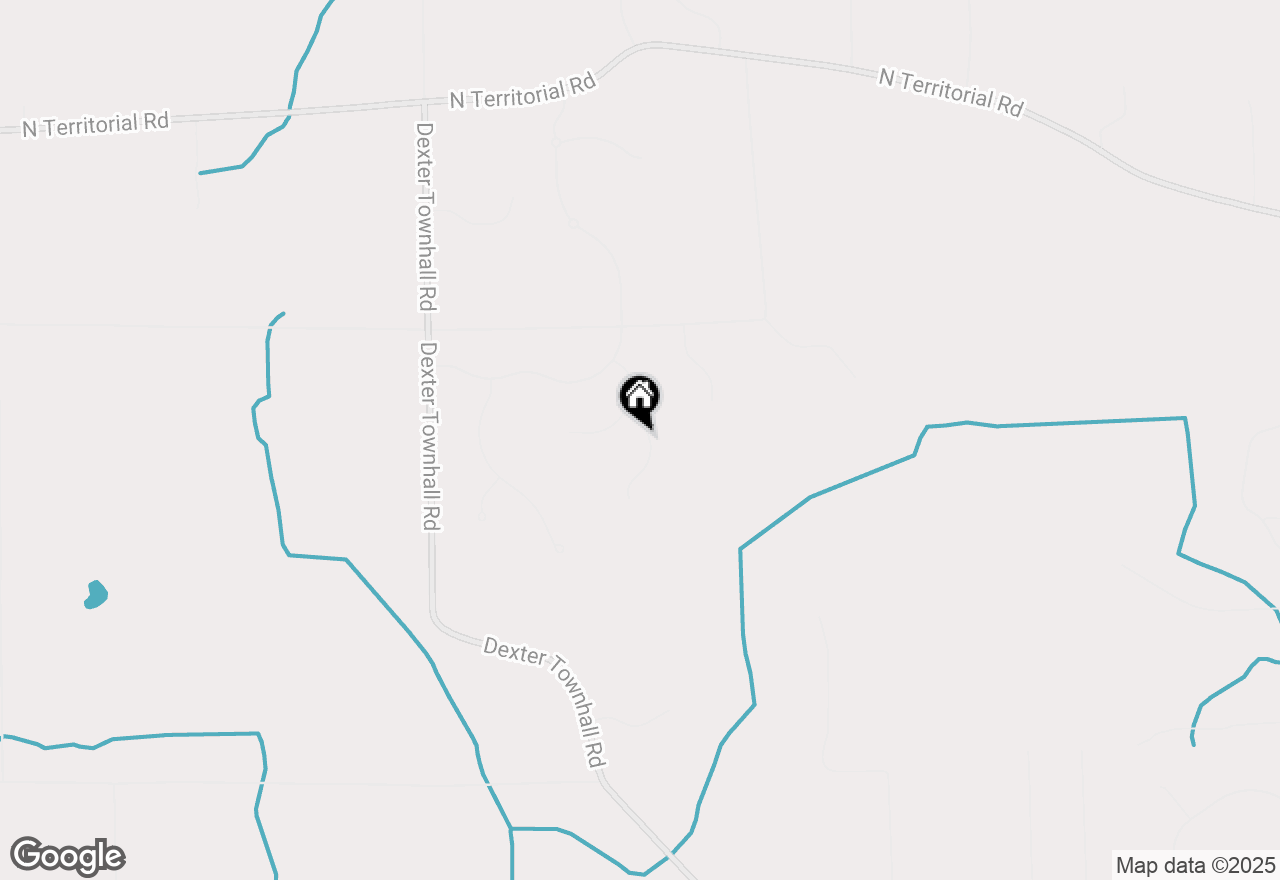 Map of 5775 Libby Court, Dexter, MI 48130